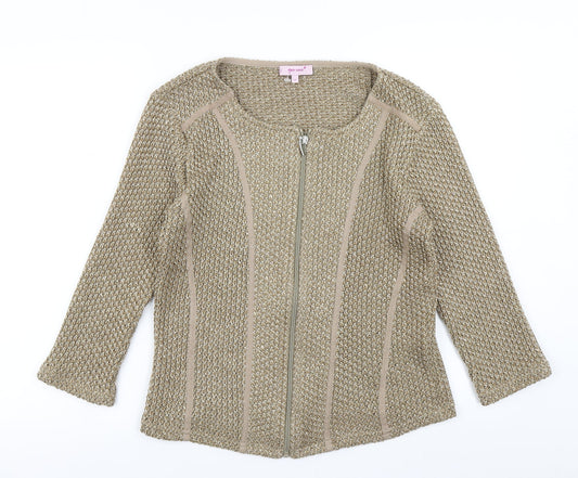 Womens UK Size M Per Una Brown Jacket