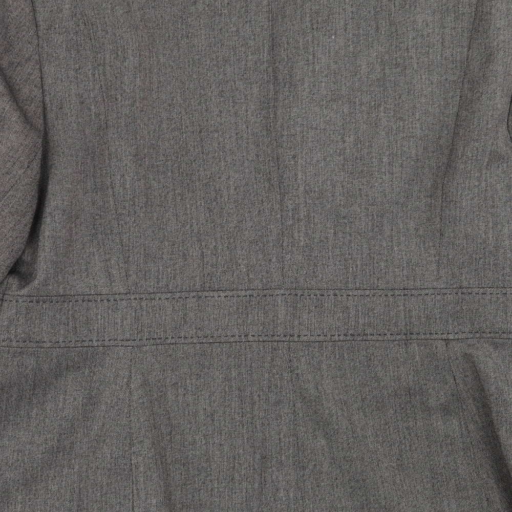 BHS Womens Grey Jacket Blazer Size 16