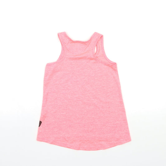 Young Dimension Girls Pink Basic T-Shirt Size 7-8 Years