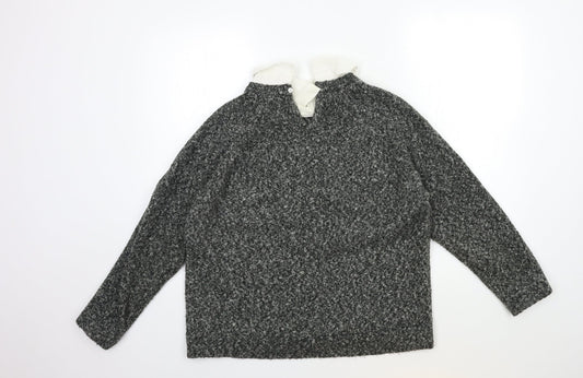 Womens UK Size 16 Atmosphere Grey Pullover Jumper