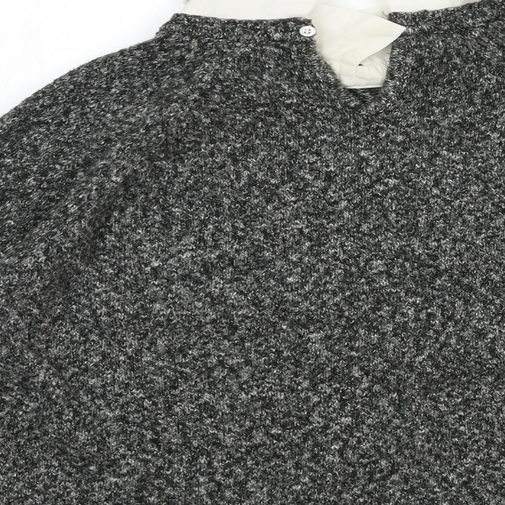 Womens UK Size 16 Atmosphere Grey Pullover Jumper