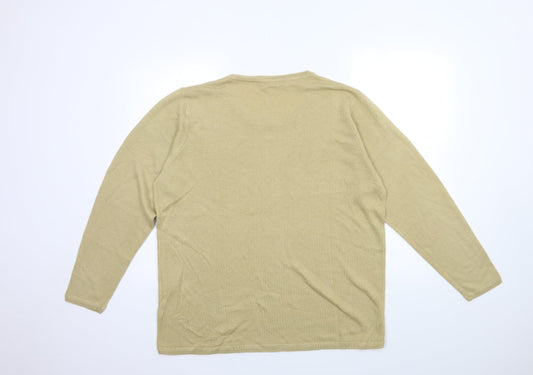 Womens UK Size 20 JULIPA Beige Pullover Jumper