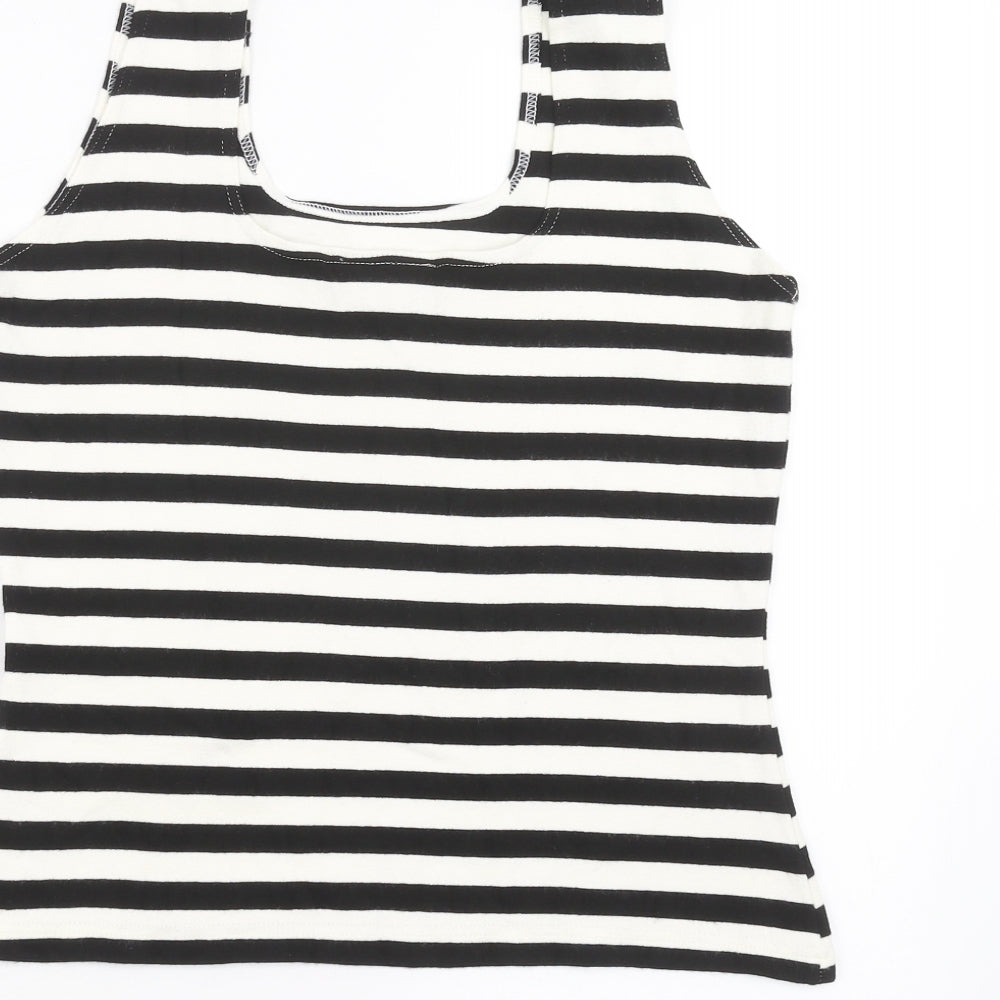Womens UK Size 14 Wallis Black Basic Tank