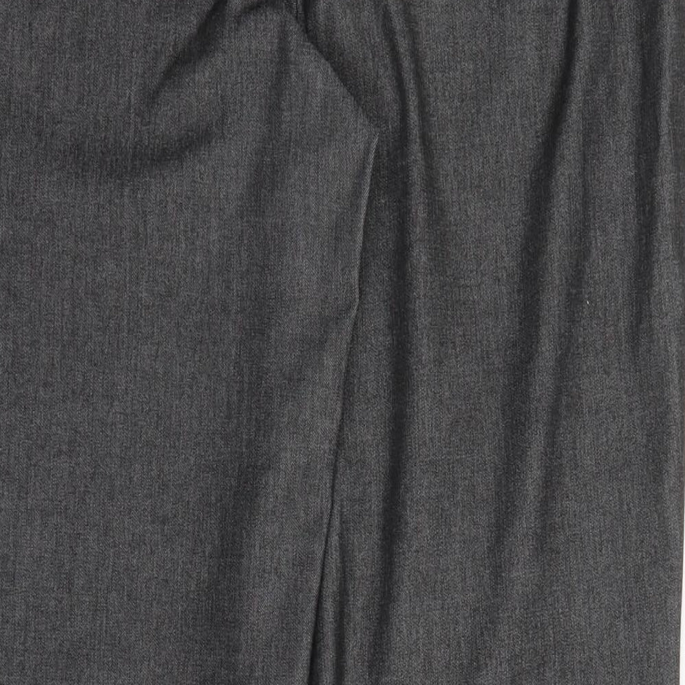 Womens UK Size 32 in M&S Regular Fit Grey Trousers