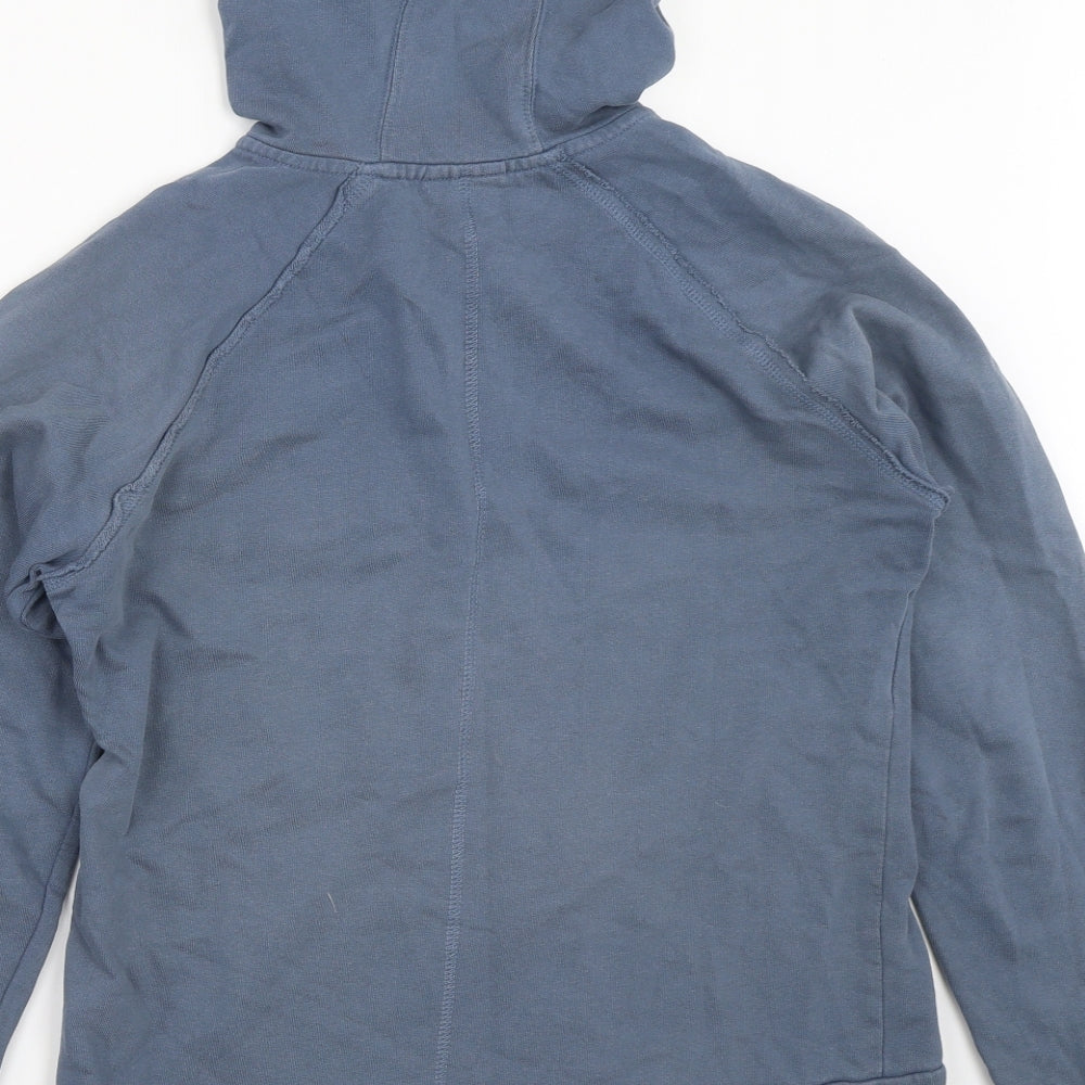 Womens UK Size 40 NEXT Blue Full Zip Hoodie