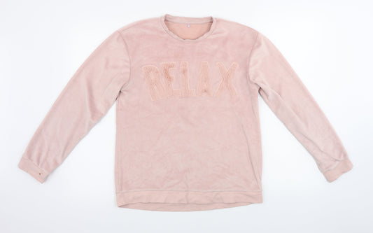 George Girls Pink Pullover Jumper Size 13-14 Years