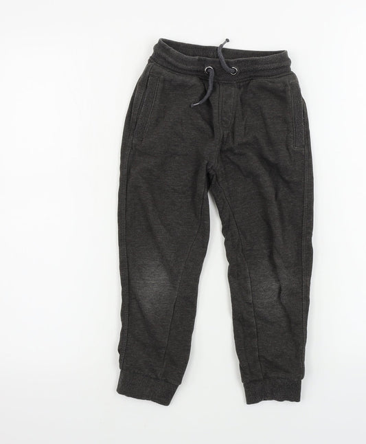 Nutmeg Boys Brown Sweatpants Trousers Size 5-6 Years