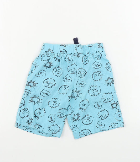 Lupilu Girls Blue Sweat Shorts Size 6-7 Years