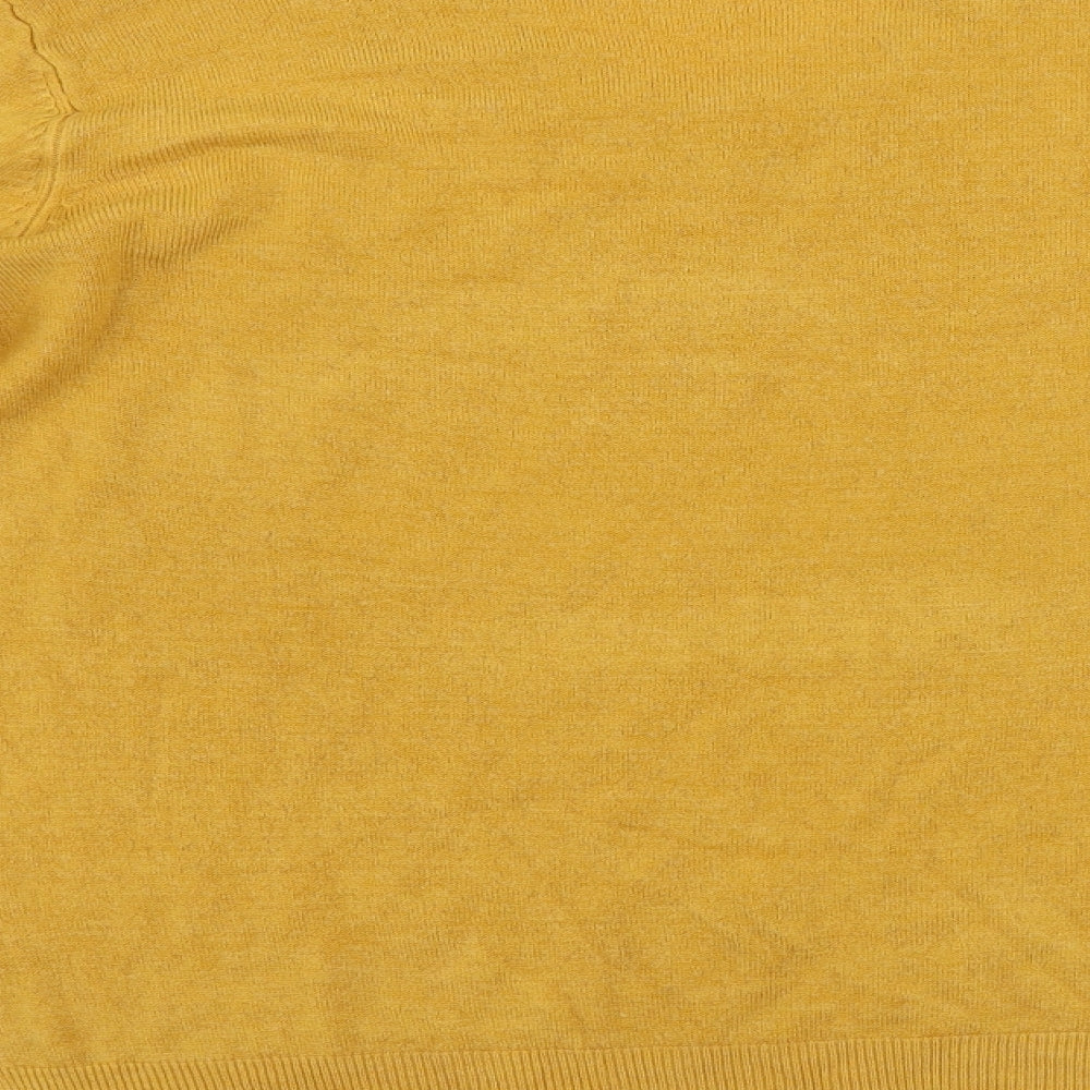 Primark Womens Yellow Pullover Jumper Size S