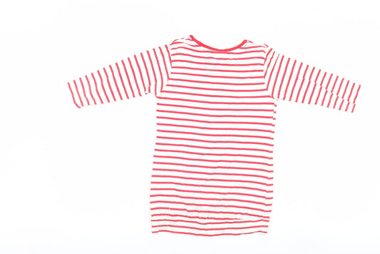 Sweet Millie Girls Ivory Striped Camisole T-Shirt Size 7 Years