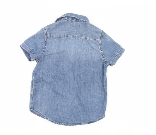 NEXT Girls Blue Basic Casual Size 7 Years
