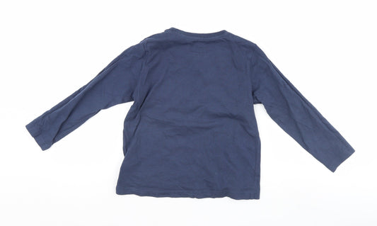 Primark Boys Blue Basic Polo Size 5-6 Years