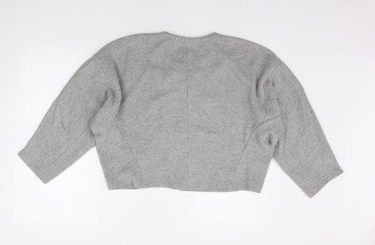 Womens UK Size S Zara Grey Pullover Jumper