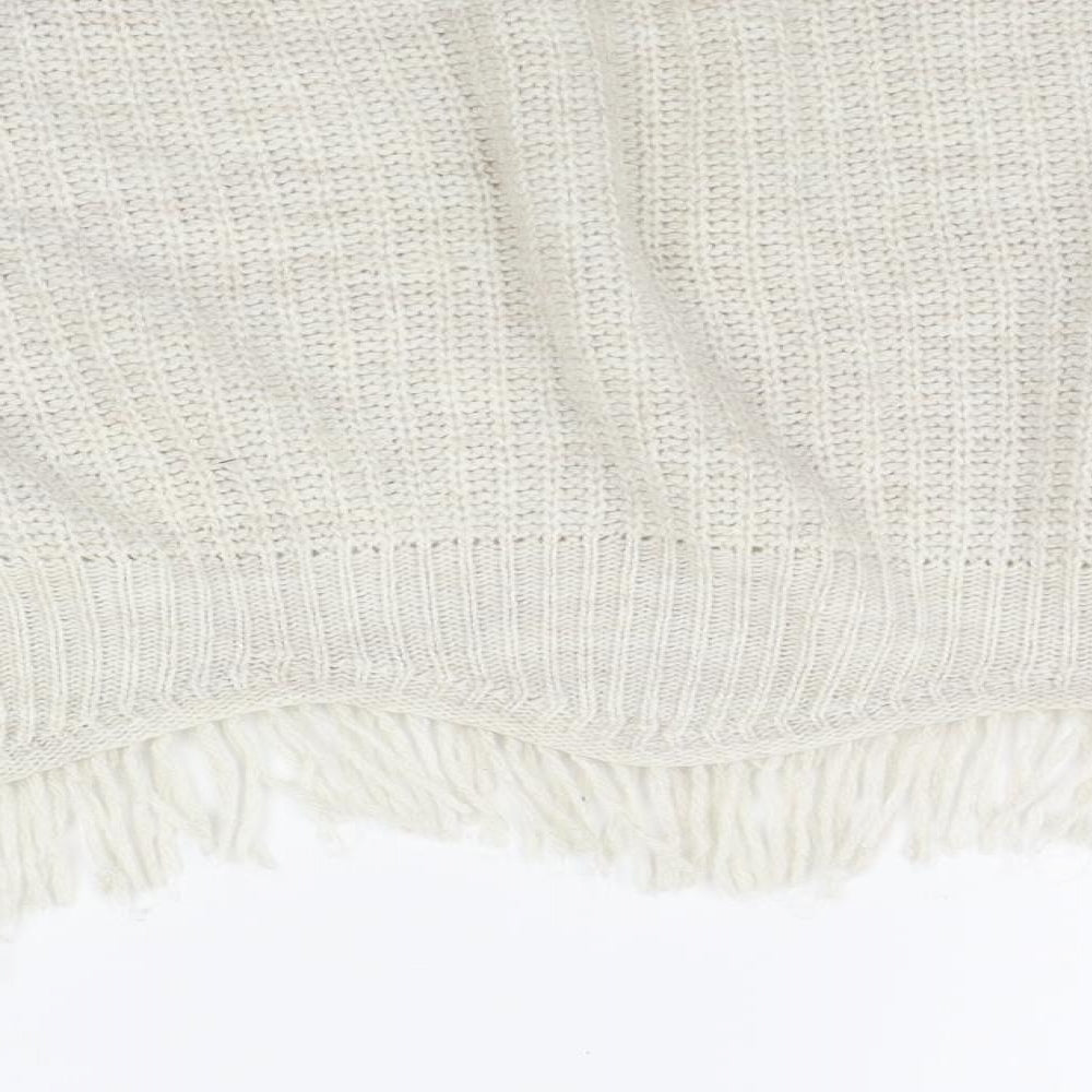 Womens UK Size M Quiz White Pullover Jumper