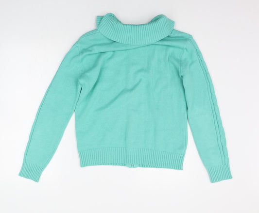 Damart Womens Green Jacket Coat Size 10