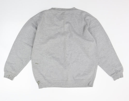 Cotton Traders Womens Grey Pullover Jumper Size S