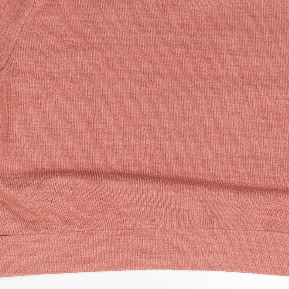 SheIn Womens Orange Pullover Jumper Size S