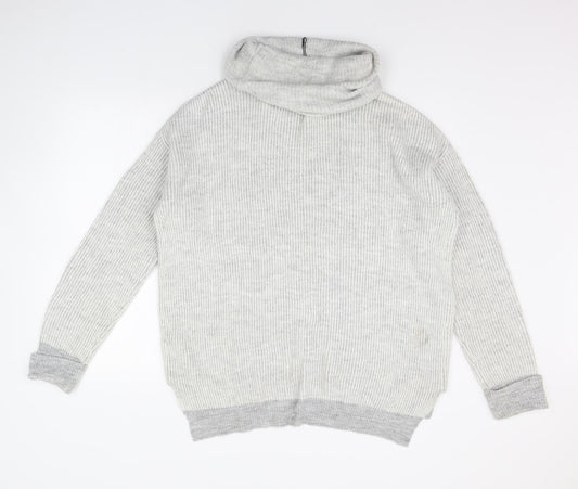 Primark Womens Silver Pullover Jumper Size S