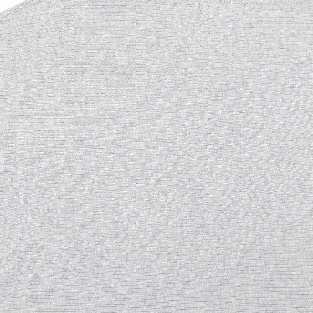 F&F Womens Grey Basic Blouse Size 12