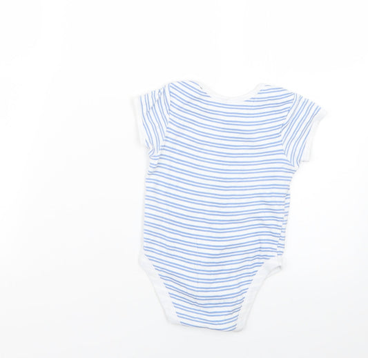 Primark Baby Multicoloured Striped Babygrow One-Piece Size 12-18 Months
