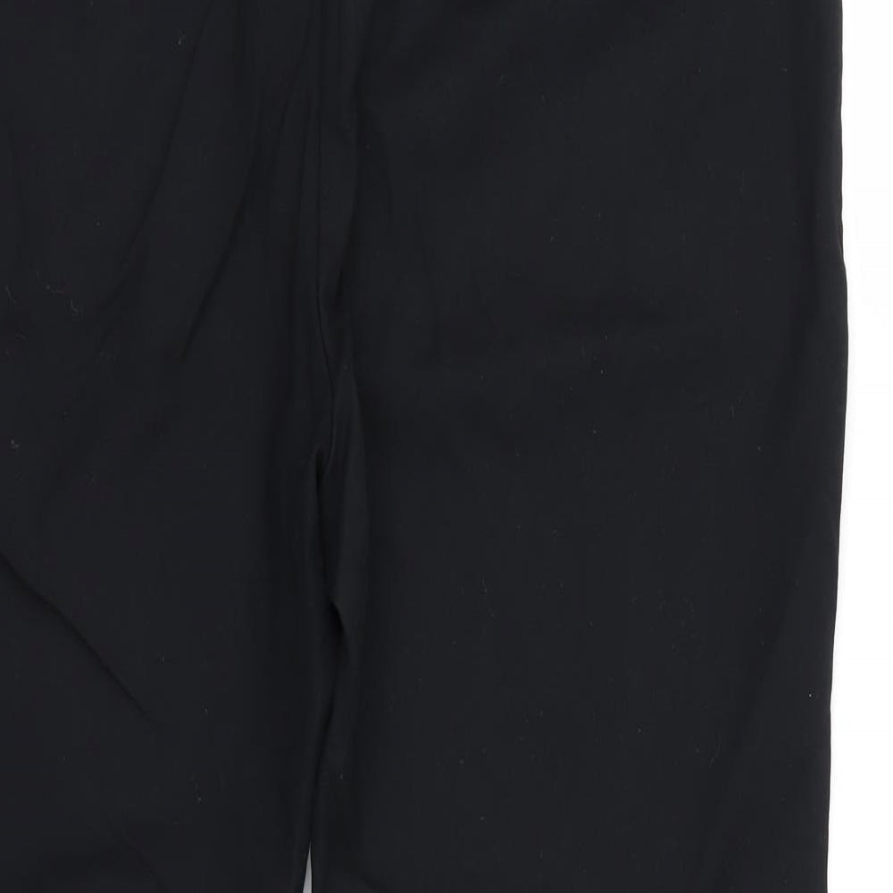 F&F Womens Black Trousers Size 18 L25 in