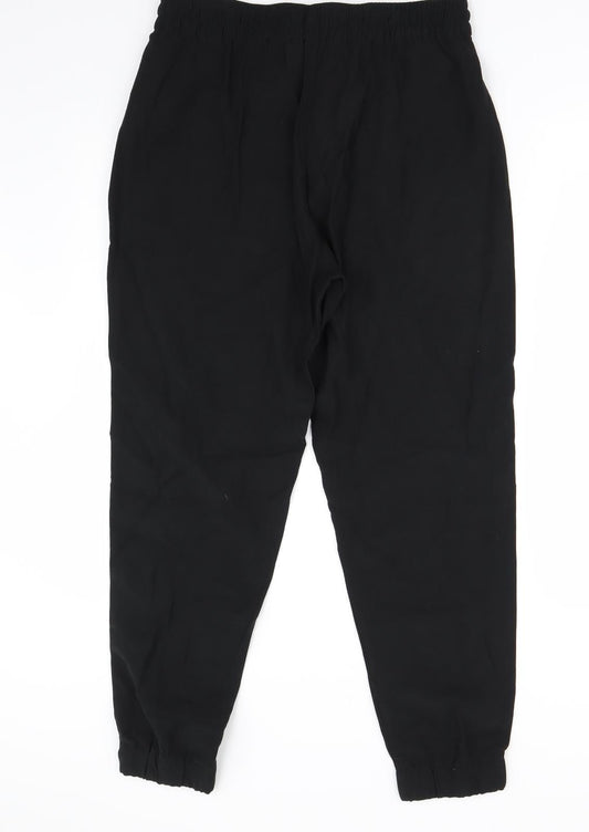 The B. C. Clothing Womens Black Sweatpants Trousers Size 12 L27 in