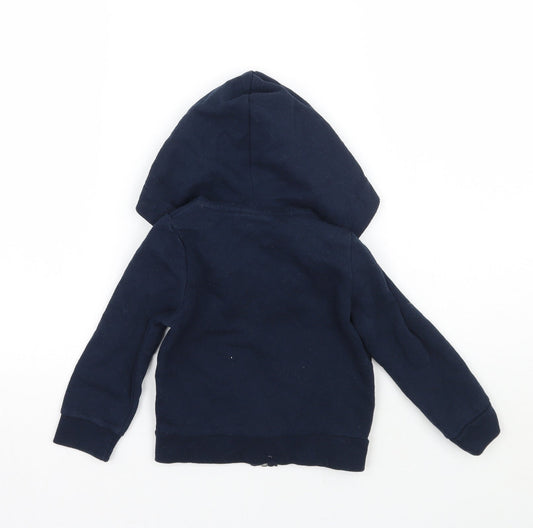 H&M Girls Blue Jacket Coat Size 2 Years