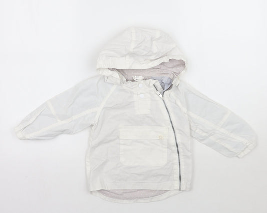 H&M Girls White Jacket Size 2 Years