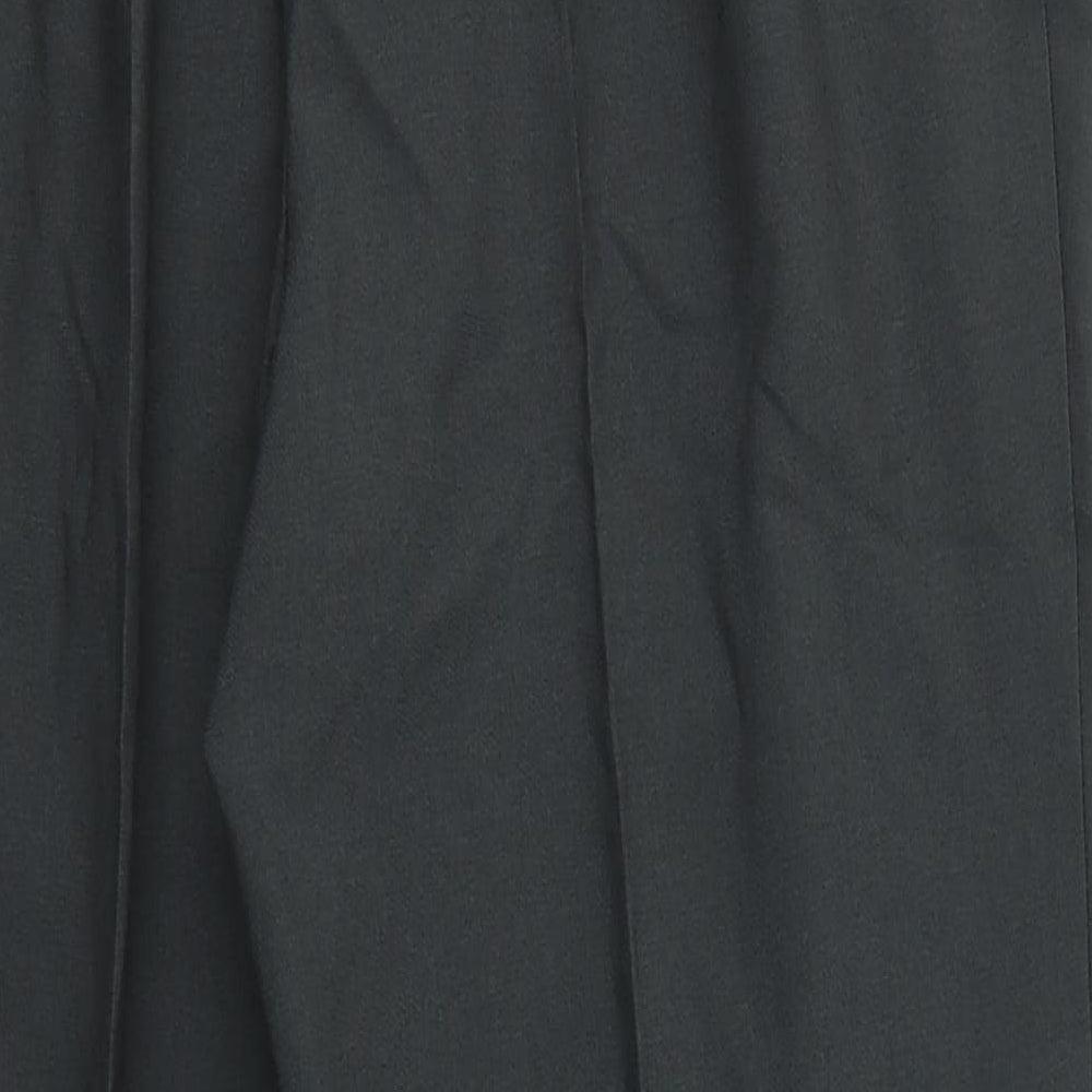 Womens UK Size 16 M&S Regular Fit Dress Pants Grey Trousers