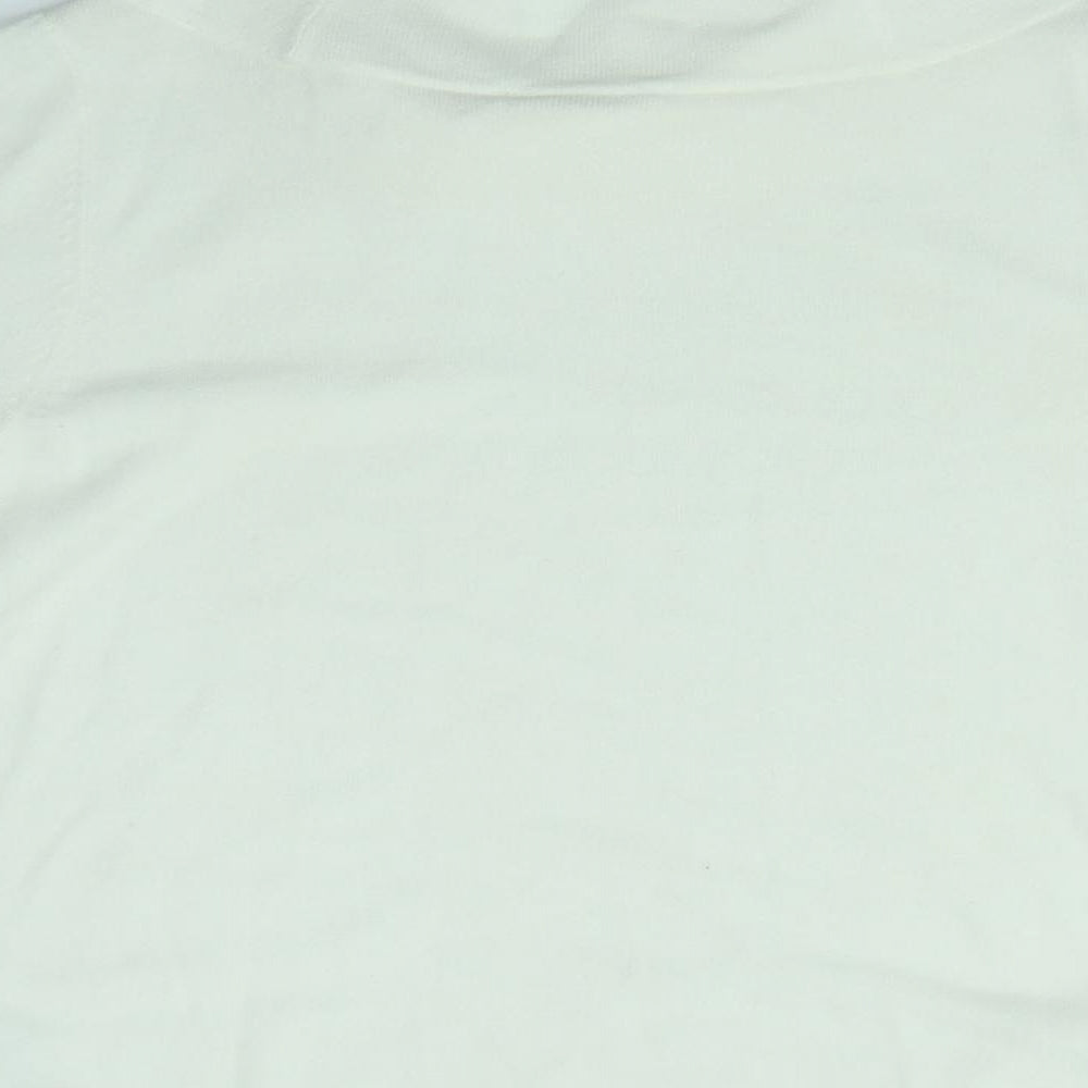 Womens UK Size 14 BHS Ivory Pullover Jumper