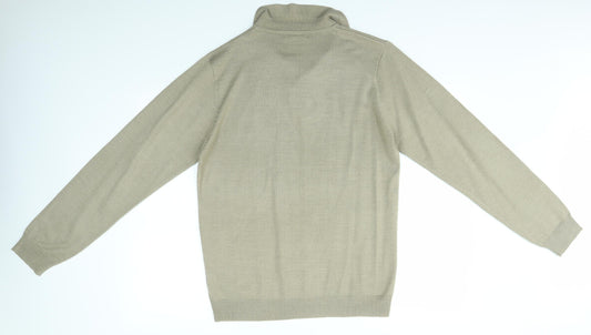BHS Mens Brown Pullover Jumper Size S