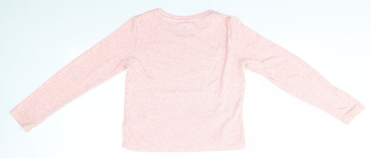 Primark Girls Pink Pullover Jumper Size 12 Years - TEAM NAUGHTY