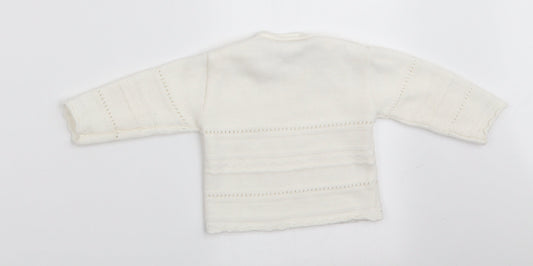 Dandelion Girls Ivory Pullover Jumper Size 6-9 Months