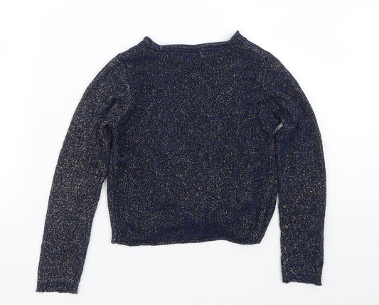 NEXT Girls Blue Pullover Jumper Size 5 Years