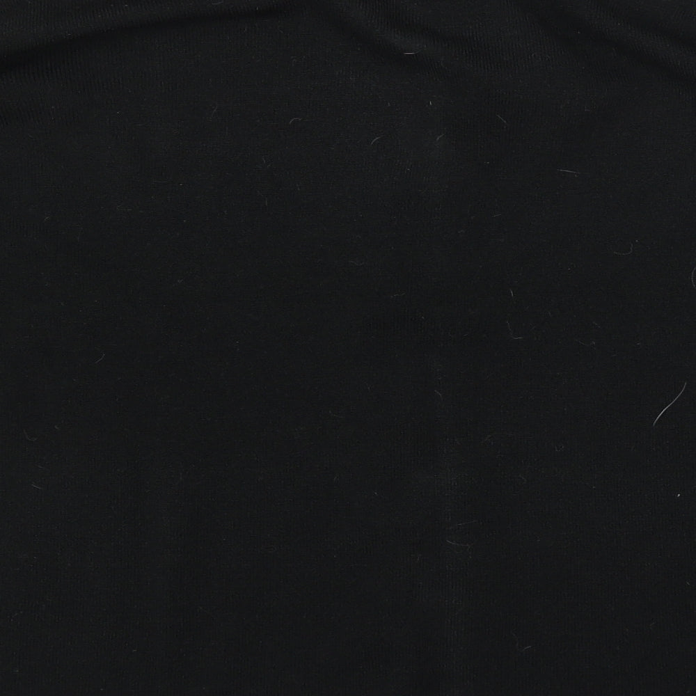 Womens UK Size L cashmasoft Black Cardigan Jumper