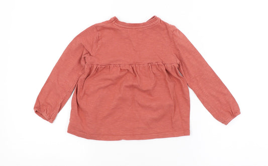 George Girls Multicoloured Basic T-Shirt Size 2-3 Years