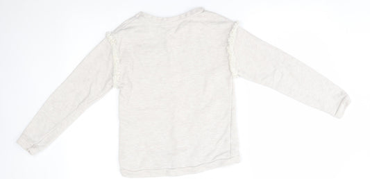 Nutmeg Boys Grey Pullover Jumper Size 11-12 Years