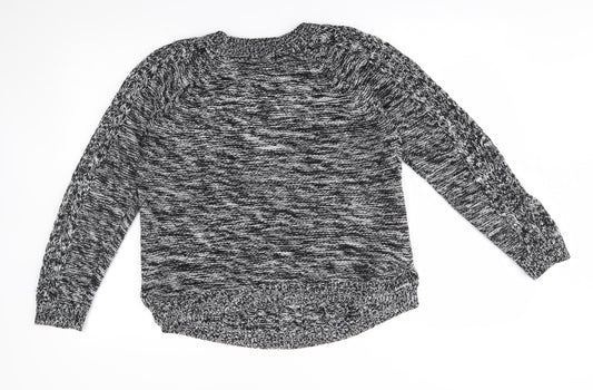 Womens UK Size 10 Select Grey Pullover Jumper