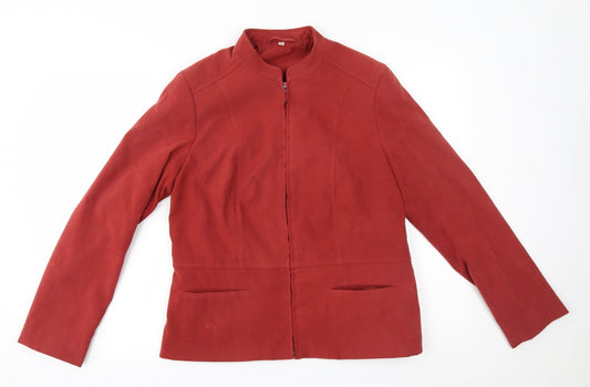 Womens UK Size 14 EWM Red Jacket