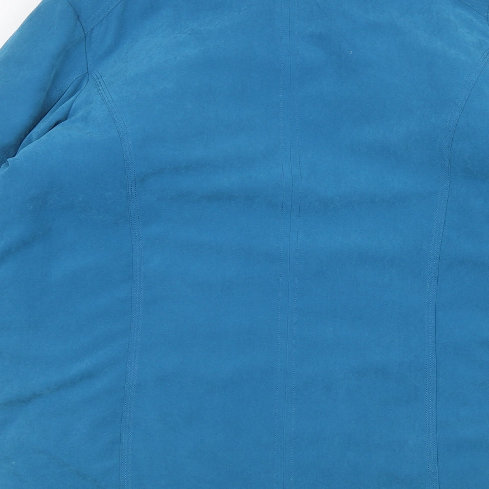 Womens UK Size 12 JBC Blue Overcoat