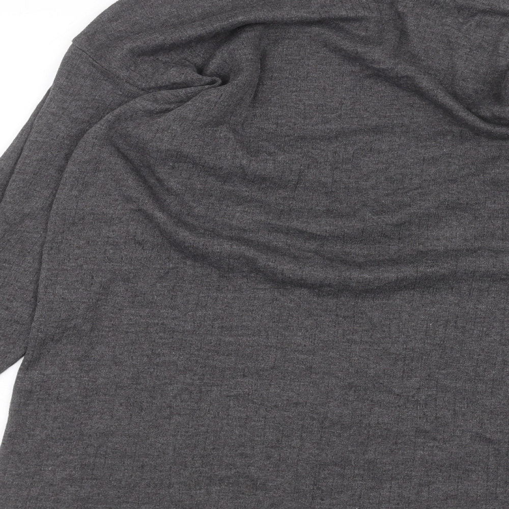 HeatSaver Womens Black Basic T-Shirt Size L