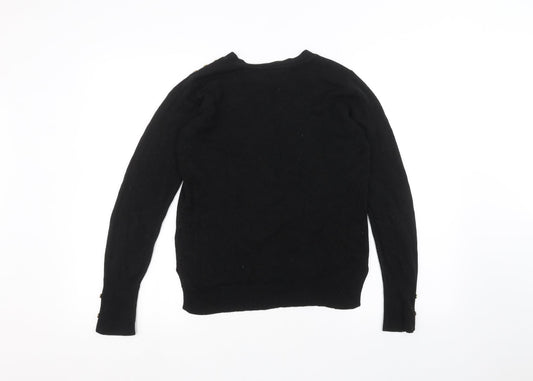 Primark Womens Black Pullover Jumper Size XS