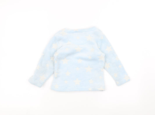 Glow in the dark Girls Blue Pullover Jumper Size 2-3 Years - Glow in the dark