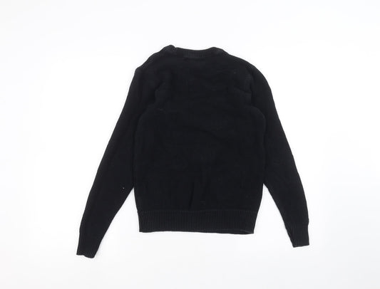 Primark Womens Black Pullover Jumper Size XS