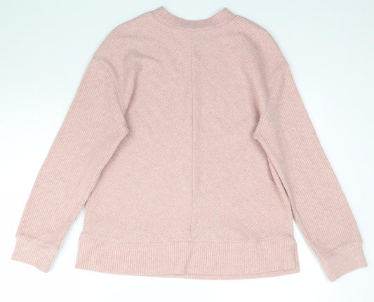 TU Womens Pink Knit Pullover Jumper Size 10