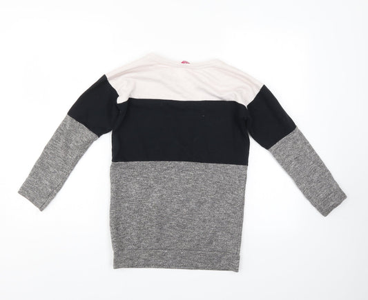 YD Girls Multicoloured Pullover Sweatshirt Size 10-11 Years