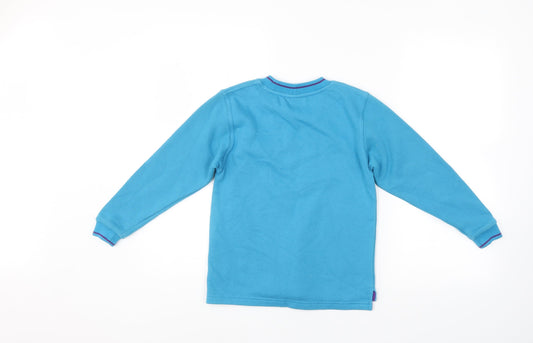 David luke Girls Blue Pullover Sweatshirt