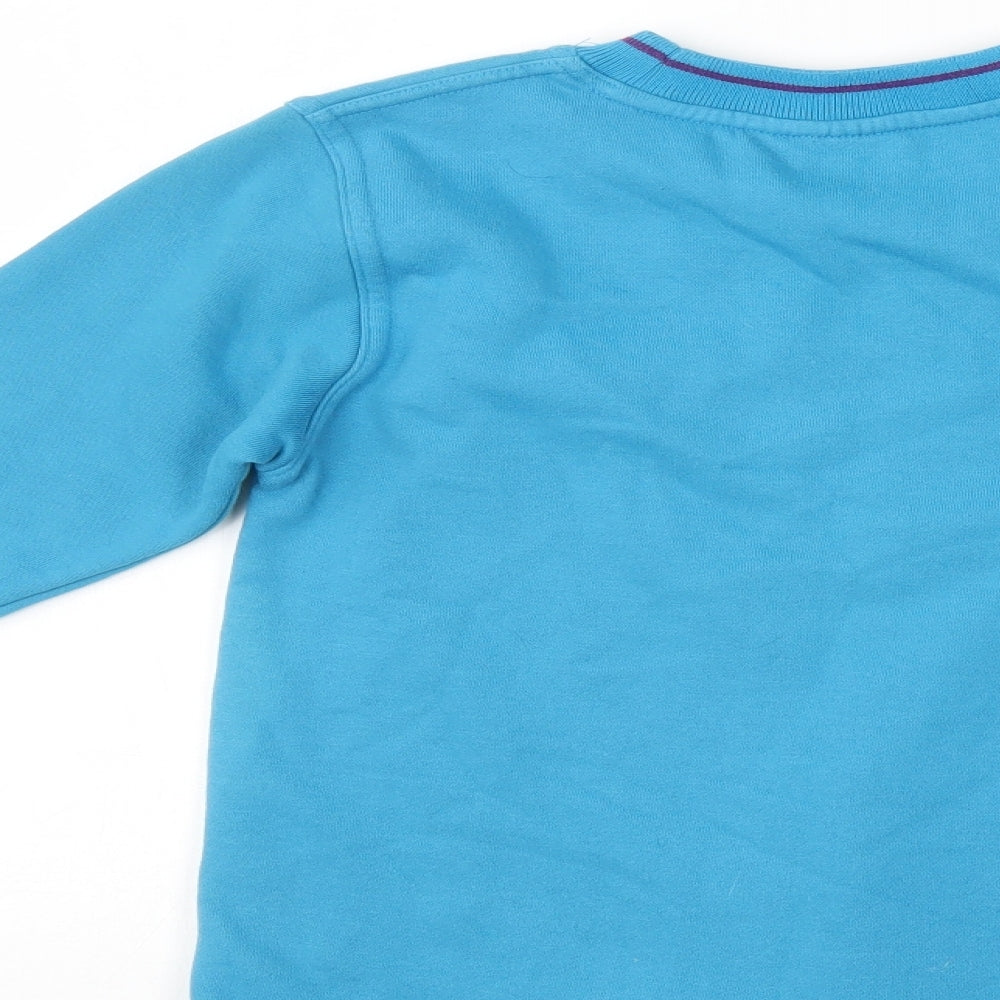 David luke Girls Blue Pullover Sweatshirt