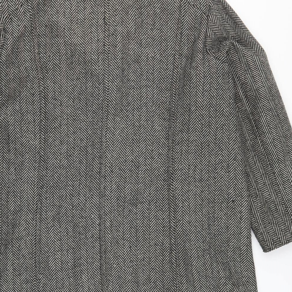Womens UK Size 10 Special Collection Grey Pea Coat