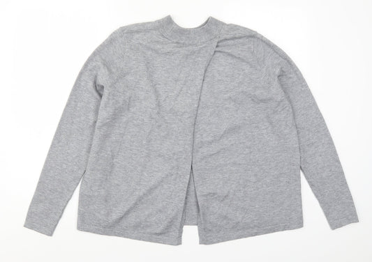 TU Womens Grey Knit Pullover Jumper Size 14